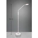 Trio 423310131 stojacia lampa Monza | 12W integrovaný LED zdroj | 1400 lm | 2300+3000+4000K