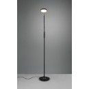 Trio 423310132 LED stojacie svietidlo Monza 1x12W | 1400lm | 2300 + 3000 + 4000K - pamäťová funkcia, stmievateľné, ohybné rameno, čierna