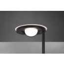 Trio 424210332 LED stojacie svietidlo Barrie 1x32W + 1x6W | 4600lm | 2700-4000K | IP20 - zabudovaný stmievač, pamäťová funkcia, nastavenie teploty osvetlenie, otočné ramená, oddelené vypínače, čierna