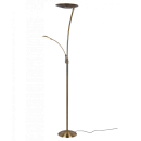 Trio 424310204 LED stojacia lampa Granby 1x29W+6,5W | 3400lm +650lm | 2700K+3200K+4000K