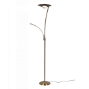 Trio 424310204 LED stojacia lampa Granby 1x29W+6,5W | 3400lm +650lm | 2700K+3200K+4000K