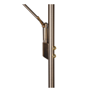 Trio 425610204 LED stojacia lampa Brantford 1x30W+6,5W | 3500lm +650lm | 2700K+3000K+4000K