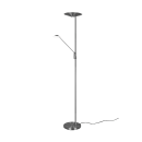 Trio 425610207 LED stojacia lampa Brantford 1x30W+6,5W | 3500lm +650lm | 2700K+3000K+4000K