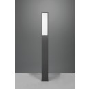 Trio 426260142 LED záhradný stĺpik Fuerte 1x10,5W | 1300lm | 3000K | IP54 - antracit