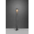 Trio 426369142 LED záhradný stĺpik s pohybovým snímačom Horton 1x8W | 1000lm | 3000K | IP54 - nastaviteľné, antracit