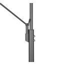 Trio 426510242 LED stojace svietidlo Franklin 1x35W+6,5W | 4100lm+650lm | 2700+3200+4000K - pamäťová funkcia, oddelené vypínače, nastaviteľná teplota osvetlenia, stmievateľné, antracit