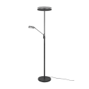 Trio 426510242 LED stojace svietidlo Franklin 1x35W+6,5W | 4100lm+650lm | 2700+3200+4000K - pamäťová funkcia, oddelené vypínače, nastaviteľná teplota osvetlenia, stmievateľné, antracit