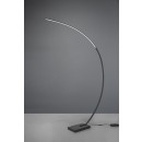 Trio 426511832 LED stojacie svietidlo Bangkok 1x18W | 1400L | 3000K | IP20 - stmievateľné, nožný vypínač, čierna