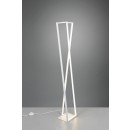 Trio 426810131 LED stojacie svietidlo Edge 1x26W | 2950lm | 2300 + 3000 + 4000K - nožný vypínač, stmievateľné, biela