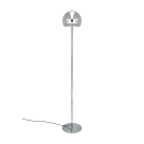 Trio T431610106 LED stojacia lampa FLYNT | 11W integrovaný LED zdroj | 1x1150lm | 2300+3000+4000K | vypínač | stmievač | chróm | číra