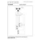 Lucide L134962102 LED závesné stropné svietidlo KLIGANDE  | 3x8W integrovaný LED zdroj | 3x600lm | 2700K
