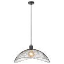 Rabalux 4347 závesné svietidlo Iduna 1x60W | E27 - čierna