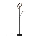 Trio T449510232 LED stojacia lampa WILLIS  | 39+6W integrovaný LED zdroj | 4600lm | 2700+3350+4000K