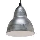 Eglo VINTAGE 49236 Závesné svietidlo TRURO antik strieborná 1X60W