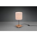 Trio 502100130 stolové svietidlo Elmau 1x40W | E14 | IP20 - káblový spínač, nikel s bielou