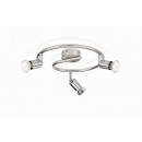 prisadené stropné svietidlo bodové Philips 3X50W GU10 - matný chróm