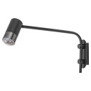 Rabalux 5072 nástenné svietidlo Zircon 1x5W | GU10 - čierna, strieborná