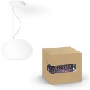 PHILIPS HUE 8719514343528 LED závesné stropné svetlo Flourish1x39,5W | 2550-2750lm | 2000-6500K - White and Color Ambiance, stmievateľná, Bluetooth, biela