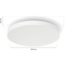 Philips Hue 8720169277618 LED prisadené stropné svietidlo Datura S Round | 48W integrovaný LED zdroj | 2000-6500+RGBK
