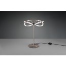 Trio 521210107 LED stolové svietidlo Charivari 1x 20W | 2500lm | 3000K | IP20 - káblový spínač, funkcia stmievania, nikel