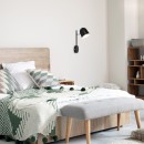 Rabalux 5242 nástenné svietidlo Egon 1x40W | E14 - čierna