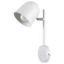 Rabalux 5243 nástenné svietidlo Egon 1x40W | E14 - biela