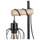 Rabalux 5245 stolové svietidlo Fabian 1x40W | E27 - čierna, drevo