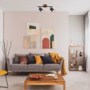 Rabalux 5296 prisadené stropné bodové svietidlo Edmund 2x25W | GU10 - imitácia dreva, čierna
