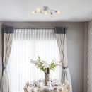 Rabalux 5304 prisadené stropné svietidlo Hestia 5x40W | E14 - chróm