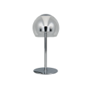 Trio T531610106 LED stolná lampička FLYNT  | 8W integrovaný LED zdroj | 1x880lm | 2300+3000+4000K | vypínač | stmievač | chróm | číra
