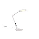 Trio 535810131 LED stolná lampička SERVO | 14W integrovaný LED zdroj | 1400lm | 3000+4200+6500K | vypínač | stmievač