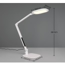 Trio 535810131 LED stolná lampička SERVO | 14W integrovaný LED zdroj | 1400lm | 3000+4200+6500K | vypínač | stmievač