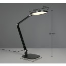 Trio 535810132 LED stolná lampička SERVO | 14W integrovaný LED zdroj | 1400lm | 3000+4200+6500K | vypínač | stmievač