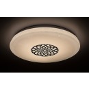 Rabalux 5364 LED stropnica Ophelia 1x24W | 2000lm | 3000-6500K | RGB - stmievateľné, diaľkové ovládanie, časovač, nočné osvetlenie,Wi-Fi, hviezdny efekt, chróm, biela