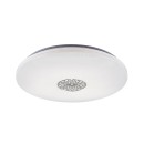 Rabalux 5365 LED stropnica Ophelia 1x40W | 3200lm | 3000-6500K | RGB - stmievateľné, diaľkové ovládanie, časovač, nočné osvetlenie,Wi-Fi, hviezdny efekt, chróm, biela