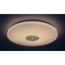 Rabalux 5365 LED stropnica Ophelia 1x40W | 3200lm | 3000-6500K | RGB - stmievateľné, diaľkové ovládanie, časovač, nočné osvetlenie,Wi-Fi, hviezdny efekt, chróm, biela