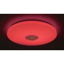 Rabalux 5365 LED stropnica Ophelia 1x40W | 3200lm | 3000-6500K | RGB - stmievateľné, diaľkové ovládanie, časovač, nočné osvetlenie,Wi-Fi, hviezdny efekt, chróm, biela