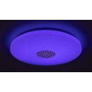Rabalux 5365 LED stropnica Ophelia 1x40W | 3200lm | 3000-6500K | RGB - stmievateľné, diaľkové ovládanie, časovač, nočné osvetlenie,Wi-Fi, hviezdny efekt, chróm, biela