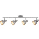 Rabalux 5389 bodové stropné svietidlo Thelma 4x40W | E14 | IP20 - antické striebro