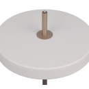 Trio T540210176 LED stolná lampička KEATON  | 12W integrovaný LED zdroj | 1x1400lm | 2300+3000+4000K | vypínač | stmievač | sivá