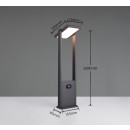 Trio T553769142 LED záhradný stĺpik MALAWI  | 5W integrovaný LED zdroj | 700lm | 2300+3000+4000K