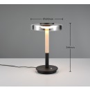 Trio T554910132 LED stolná lampička CELESTE  | 10W integrovaný LED zdroj | 1050lm | 3000K
