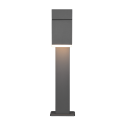 Trio 570660142 LED záhradný stĺpik Avon 1x6W | 600lm | 3000K | IP54 - nastaviteľné, antracit