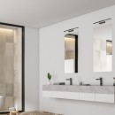 Rabalux 5732 LED nástenné kúpeľňové svietidlo John 1x12W | 930lm | 3000K | IP44 - čierna