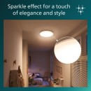 Philips 8721103068972 LED prisadené stropné svietidlo CL200 | 10W integrovaný LED zdroj | 1000lm | 2700K | biela
