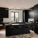 Italux FL-23848-30W-BK-GD LED Conato | 35W integrovaný LED zdroj | 1800lm | 3000K