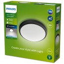 Philips 8719514417892 LED vonkajšie stropné svietidlo Doris 1x6w | 640lm | 4000K | IP54 - EyeComfort, čierna