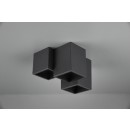 Trio 604900332 prisadené stropné svietidlo Fernando 3x35W | GU10 | IP20 - čierna