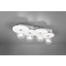 Trio 610400431 prisadené stropné svietidlo Discus 4x28W | E27 | IP20 - biela