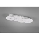 Trio 610400431 prisadené stropné svietidlo Discus 4x28W | E27 | IP20 - biela